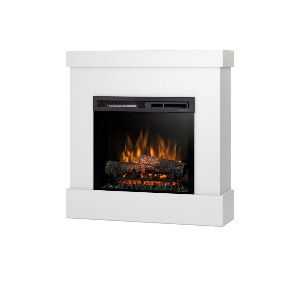 Kominek elektryczny 1400W Diro 23" XHD Biały Warmtec