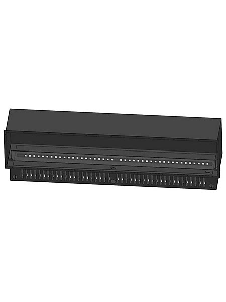 Cheminée à vapeur d'eau LED multicolore INVAPO INSIDE 220 cm
