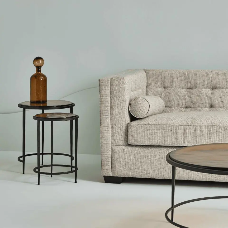 Signature - IGLOO Bijzettafel - Zwart - 44x44x53 cm