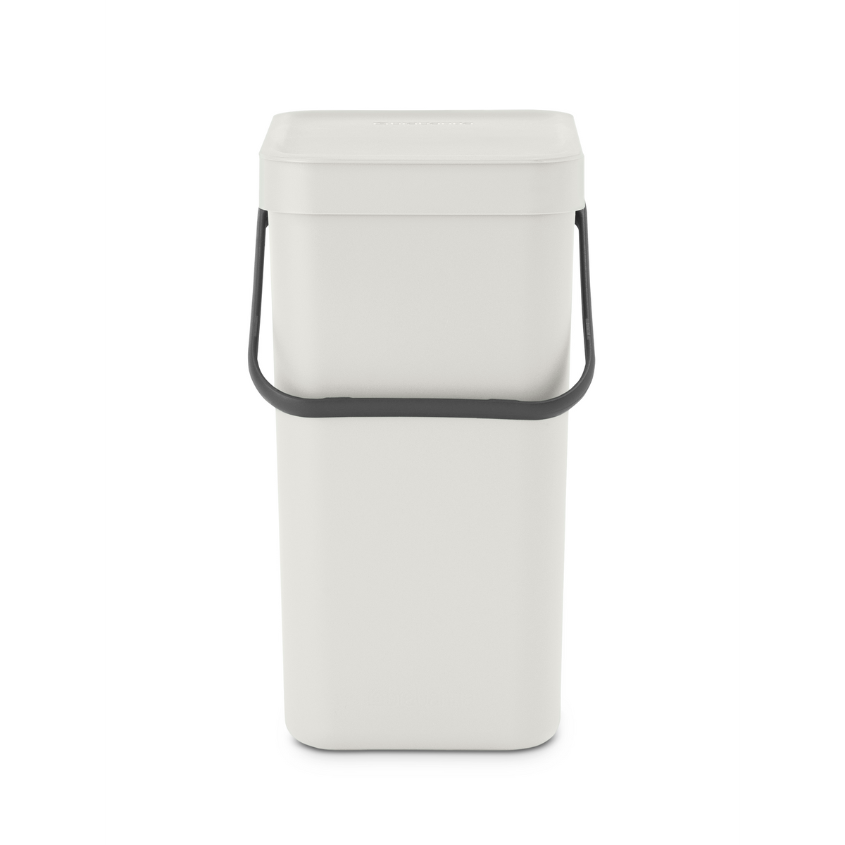 Brabantia Sort & Go afvalemmer, 12 liter - Light Grey