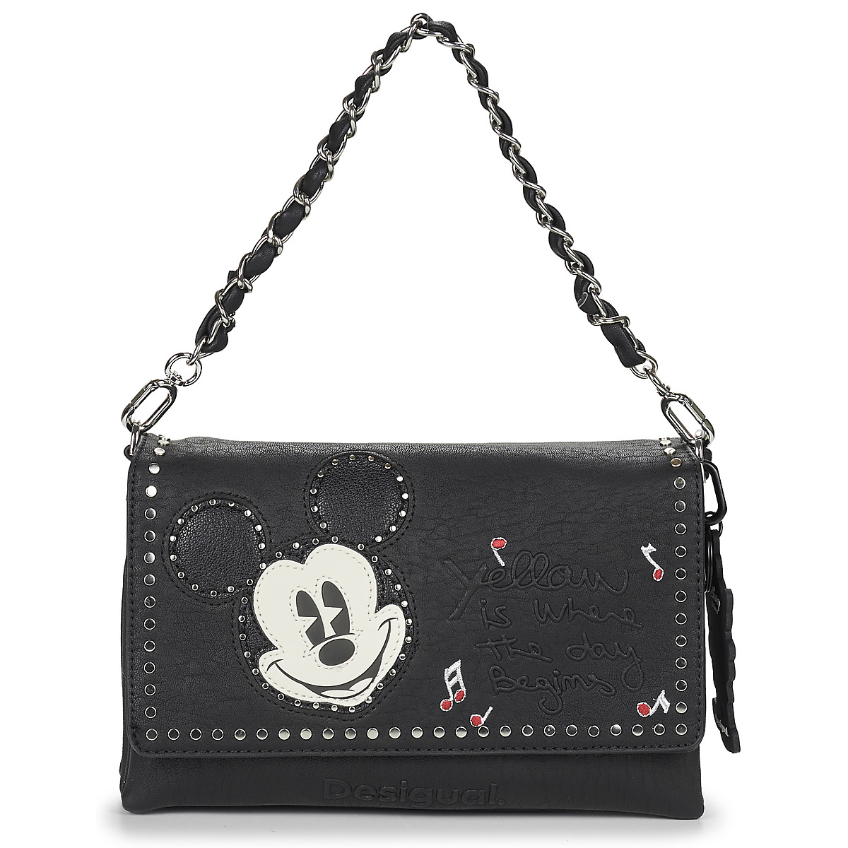 Desigual - BAG MICKEY ROCK DORTMUND - Black