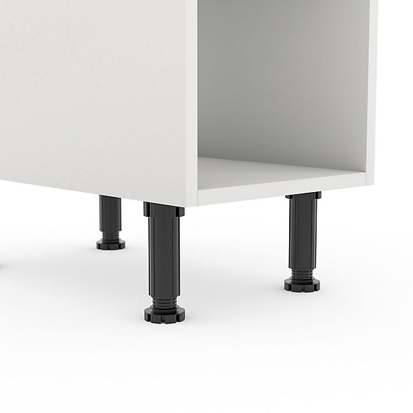 Colonne de cuisine avec tablettes GoodHome blanc L. 30 x H. 216 cm