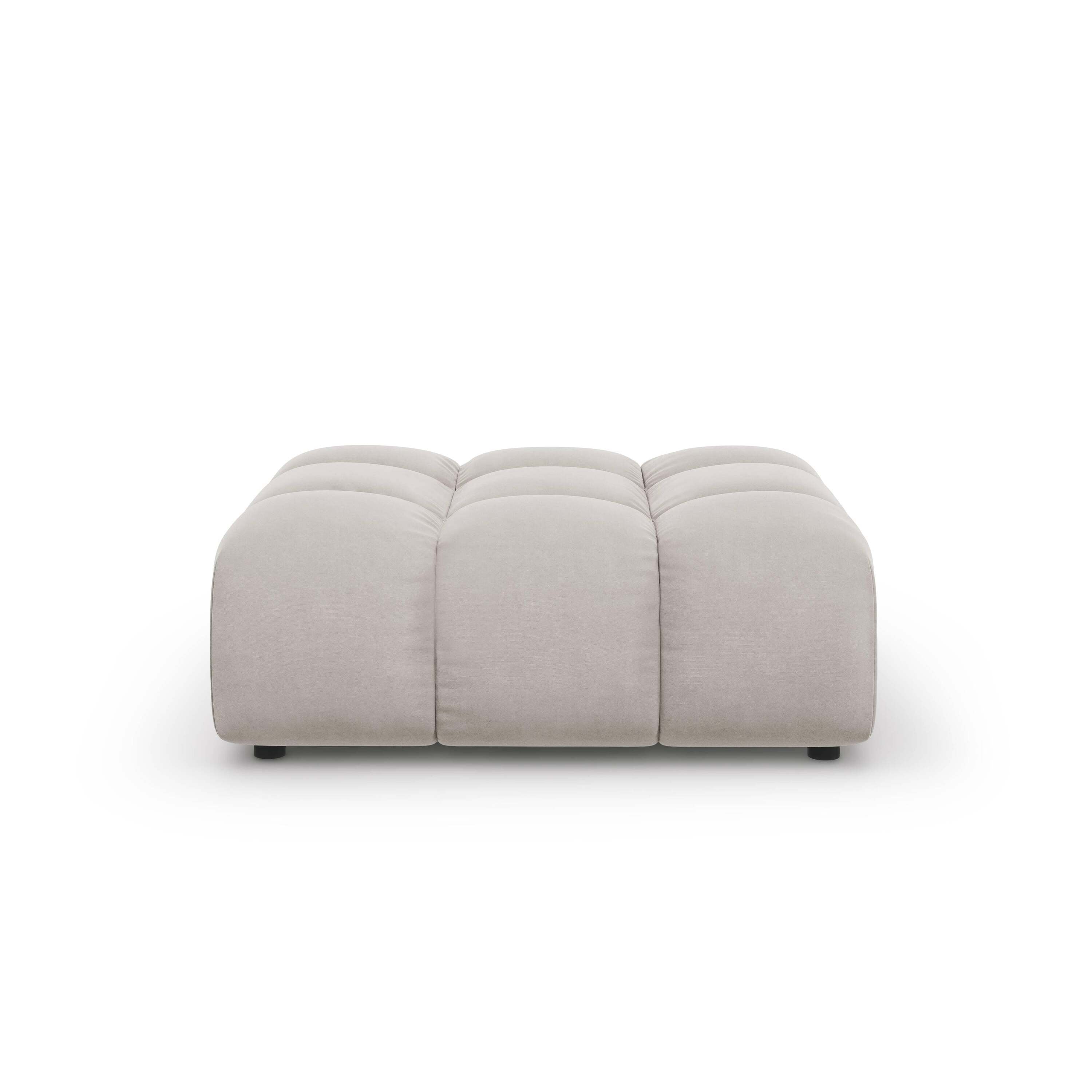 Cosmopolitan Design Hocker Sky velvet