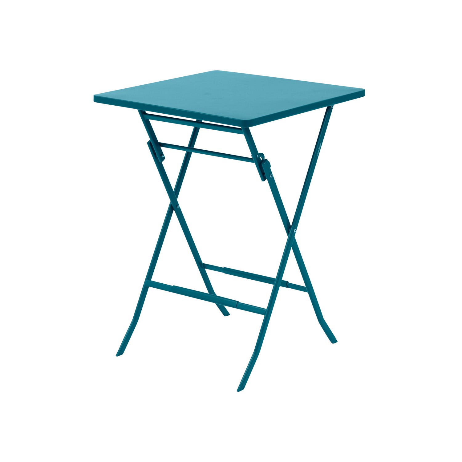Tavolo bar da esterno pieghevole 70x70x96 cm Greensboro blu
