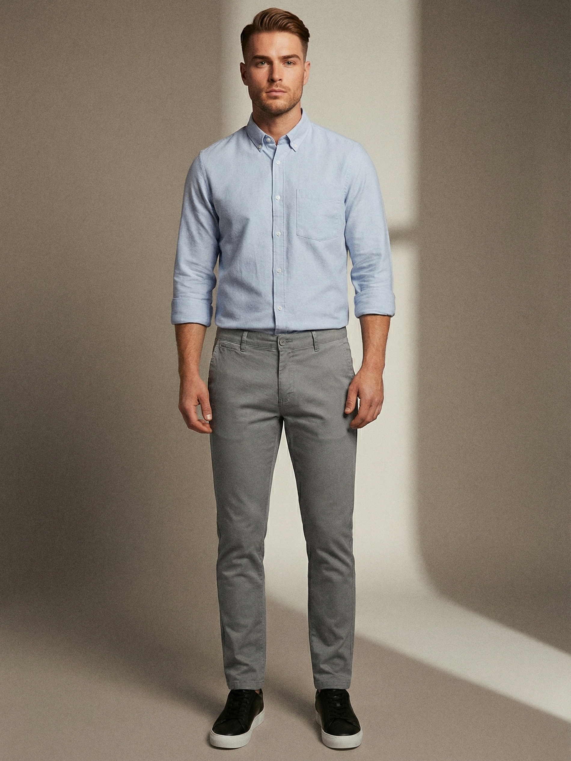 Spodnie chino slim