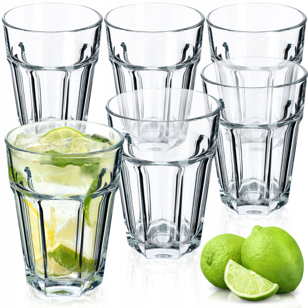 KADAX Szklanki do drinków 370 ml, 6 szt.