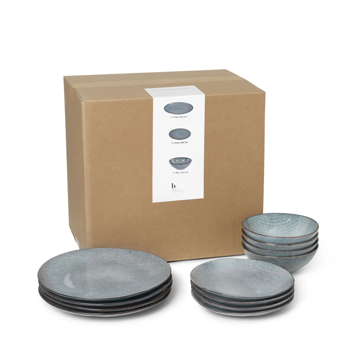 Broste Copenhagen - Nordic Sea Geschirr-Set