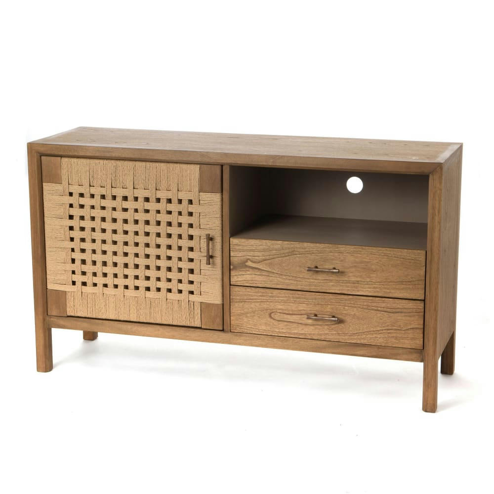 - Meuble tv   en bois  multicolore