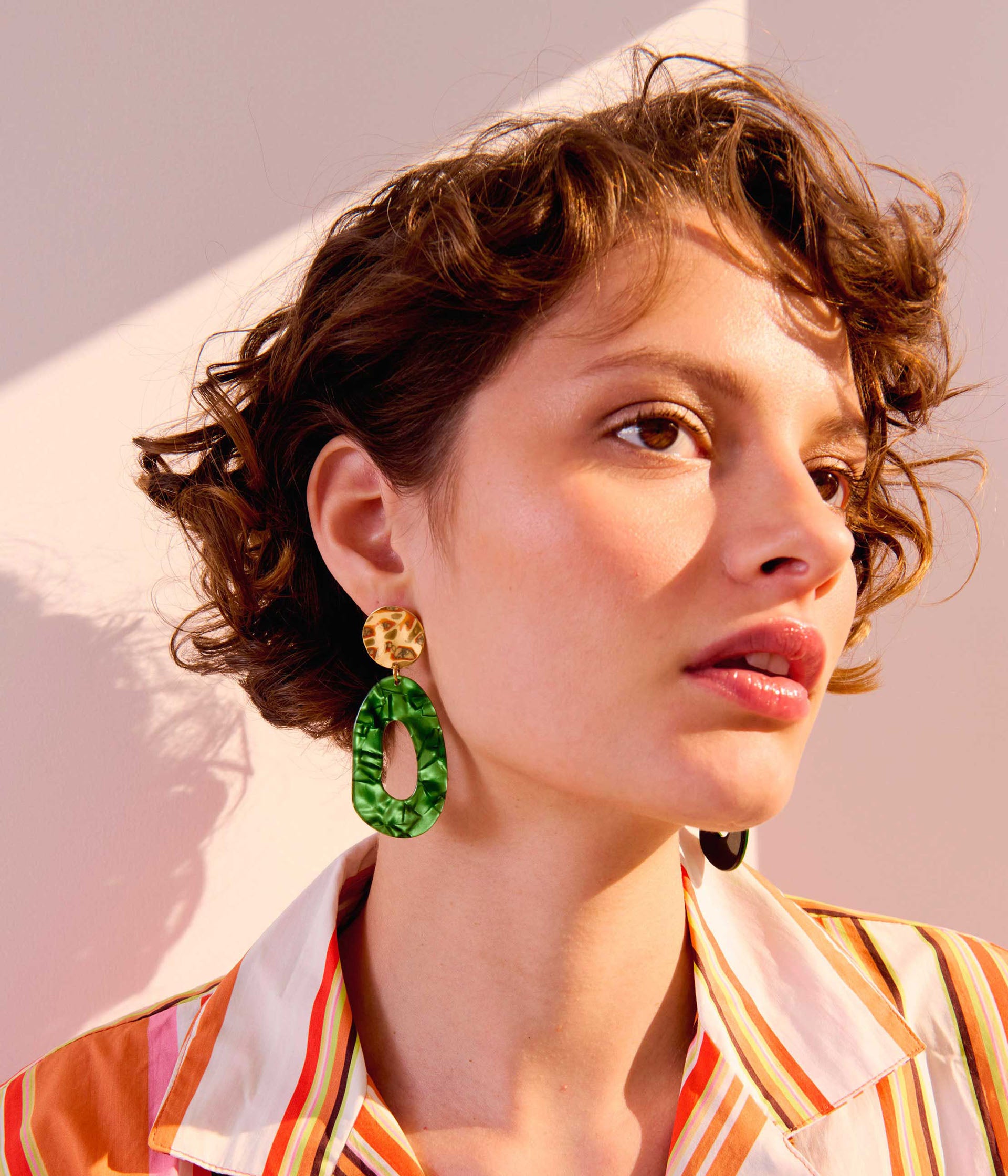 Boucles d'oreilles Diana cactus