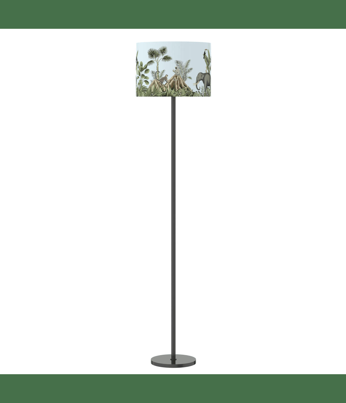 UNIVERS ENFANT - Lampadaire Jungle D: 40 x H: 165