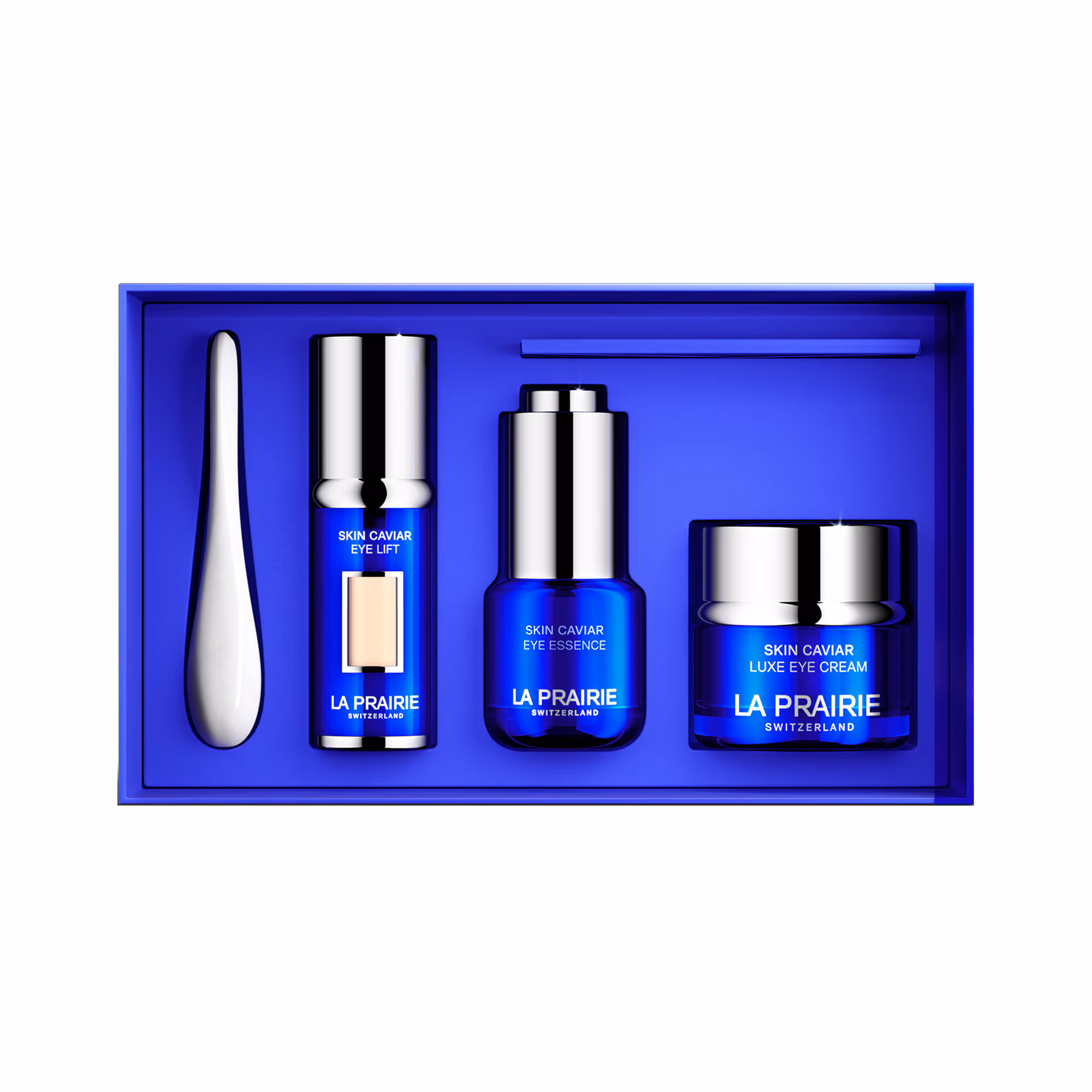SKIN CAVIARCoffret - essence yeux + lift regard + crème yeux + outil de massage des yeix