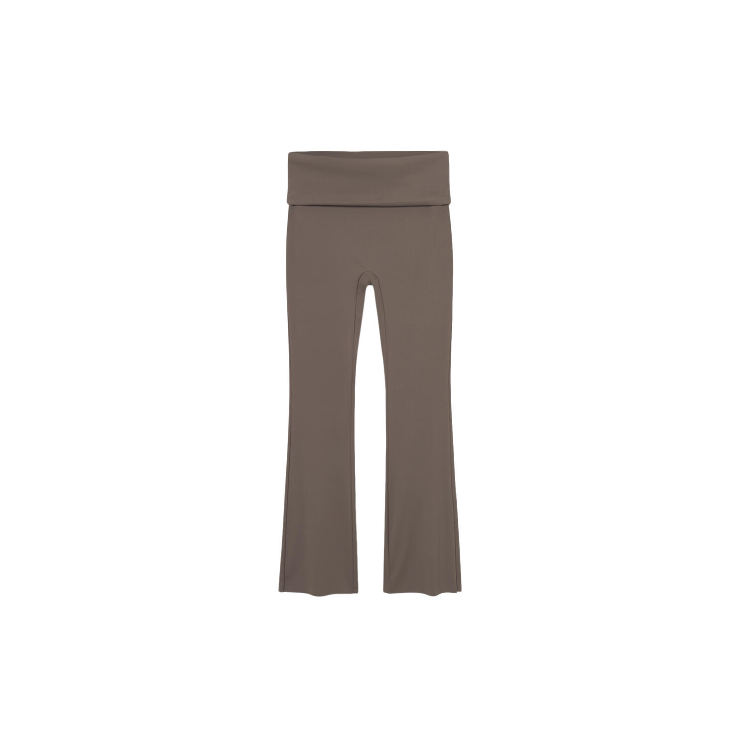 Butter Soft Flare Tights All day, dark brown