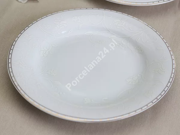 Garnitur do herbaty na 12 osób (40el) Bogucice - Julia Gold Plus 1172