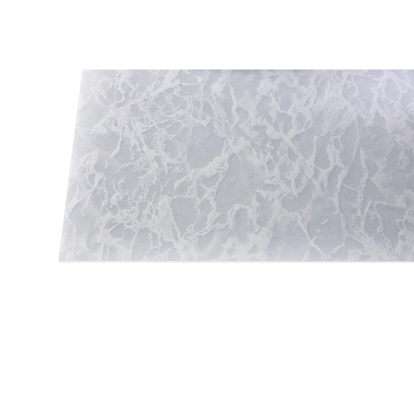 Bastelplatte, Stärke: 2,5 mm, transparent, Marmor