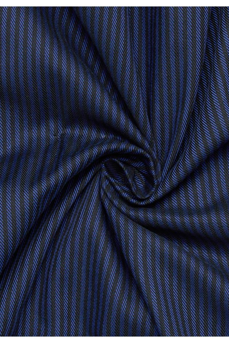 ETERNA Slim Fit Hemd marine, Gestreift
