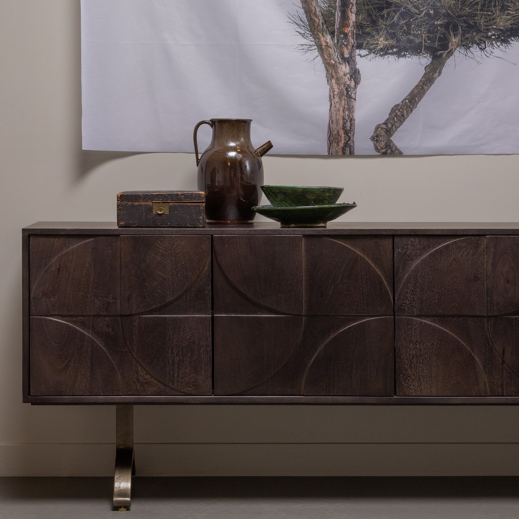 WOOOD Draw Dressoir - Mangohout