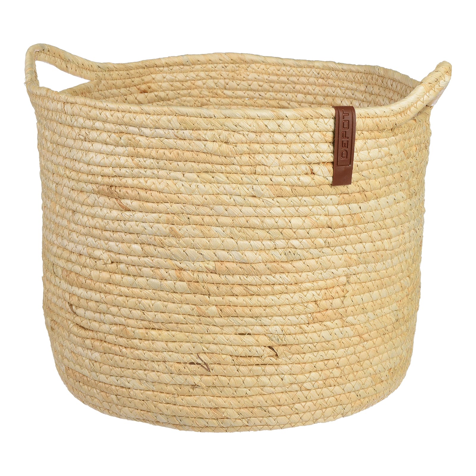 Aufbewahrungskorb Mila Beige, ⌀ 30 cm, H 270 mm