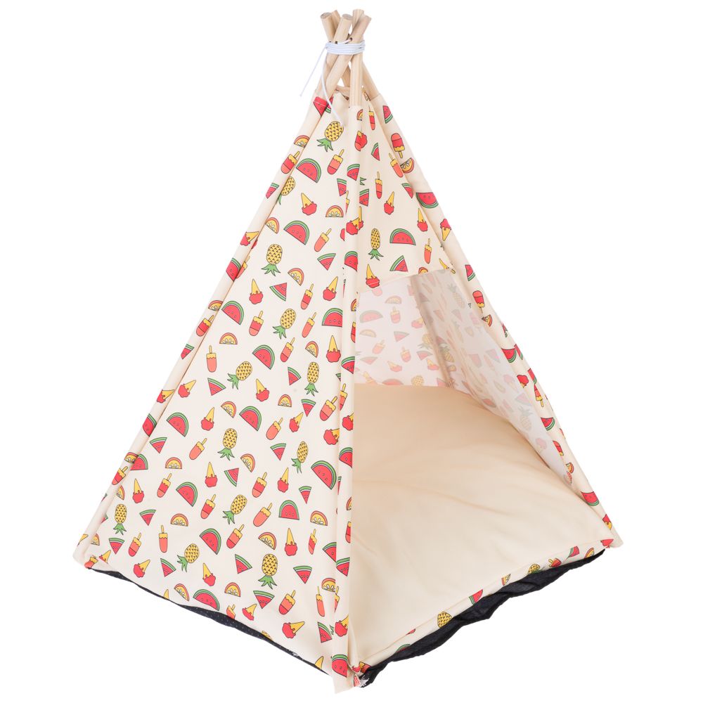 TIAKI Tropical Teepee Pet Den