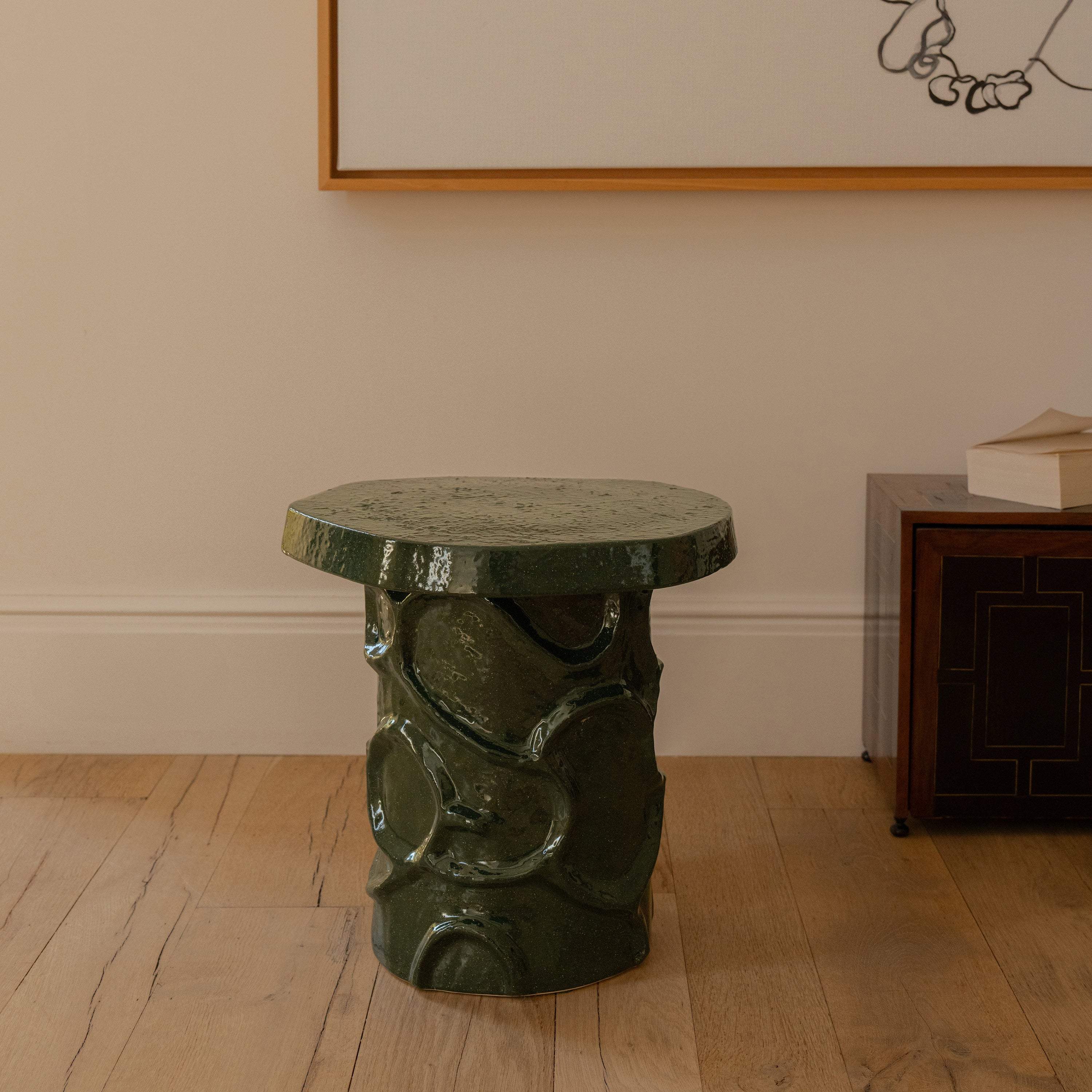 SERAX - Marie Michielssen Mena Bijzettafel - Donkergroen