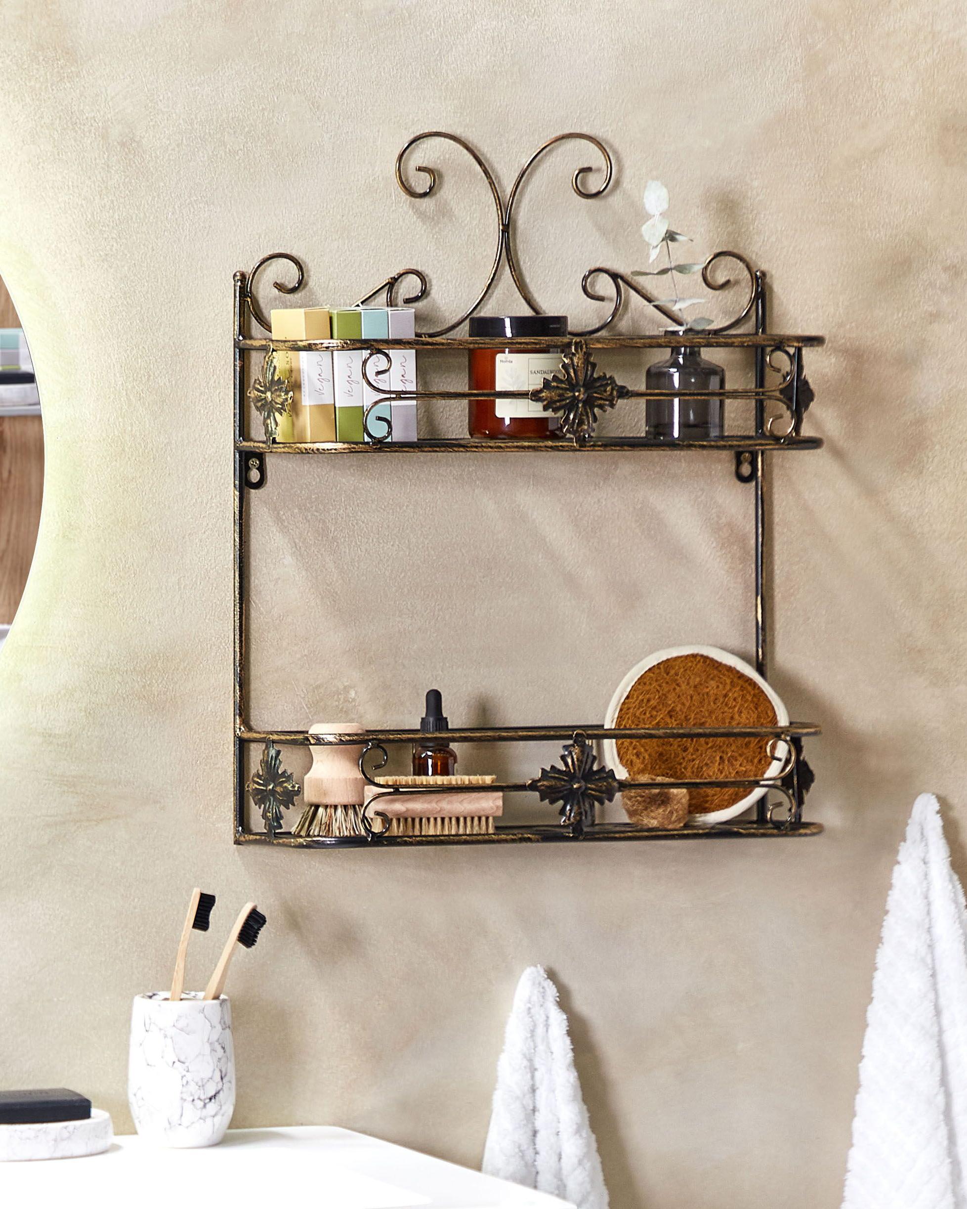Wall Shelf MARAYES Metal Black