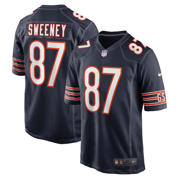 Tommy Sweeney Chicago Bears Nike  Game Jersey -  Navy
