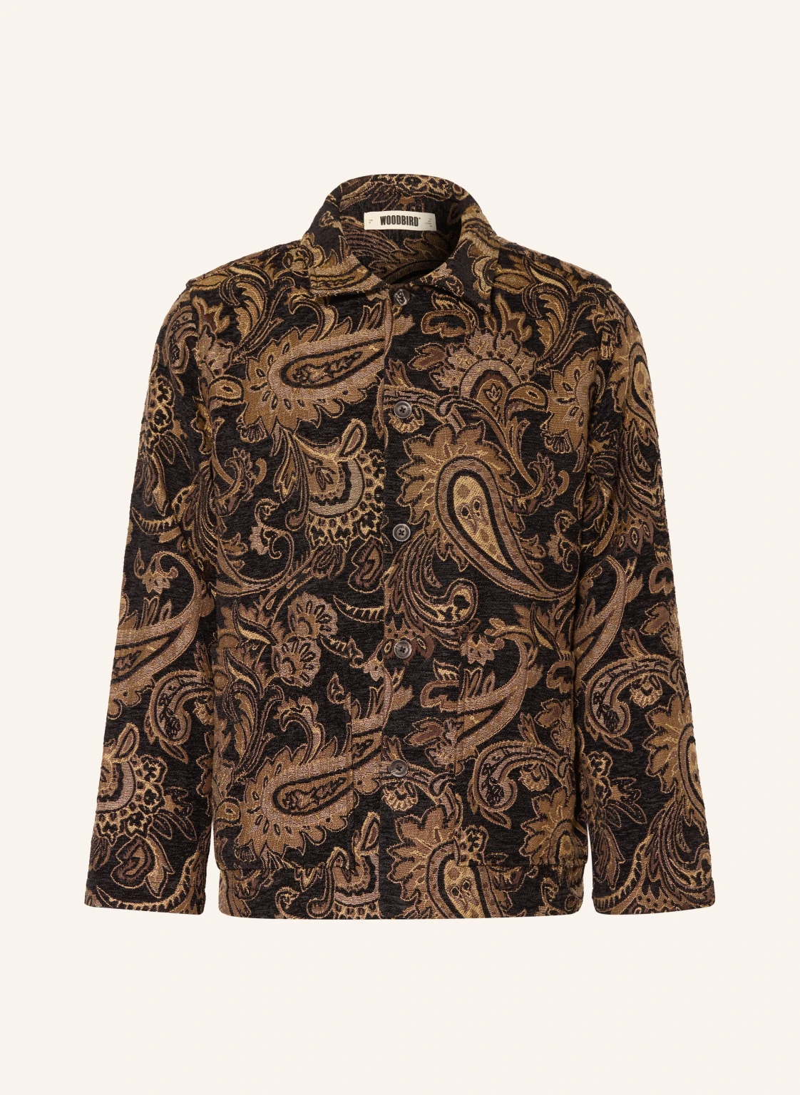 WOODBIRD Jacquard-Overjacket