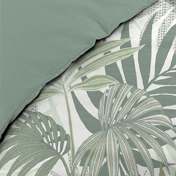 Housse de couette 240x220   2 taies NYMEA 100% coton 57fils