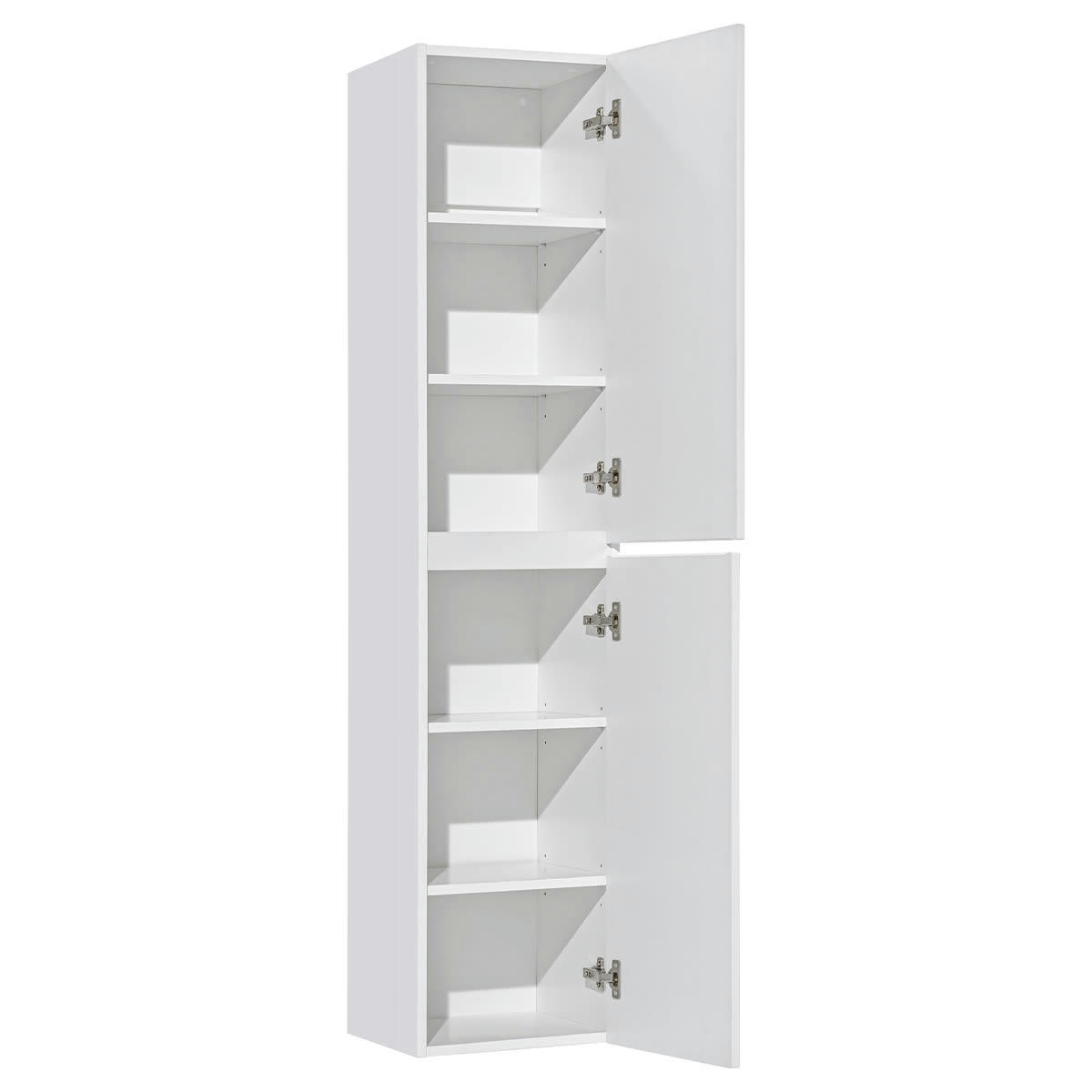 - Colonne murale 2 portes blanc