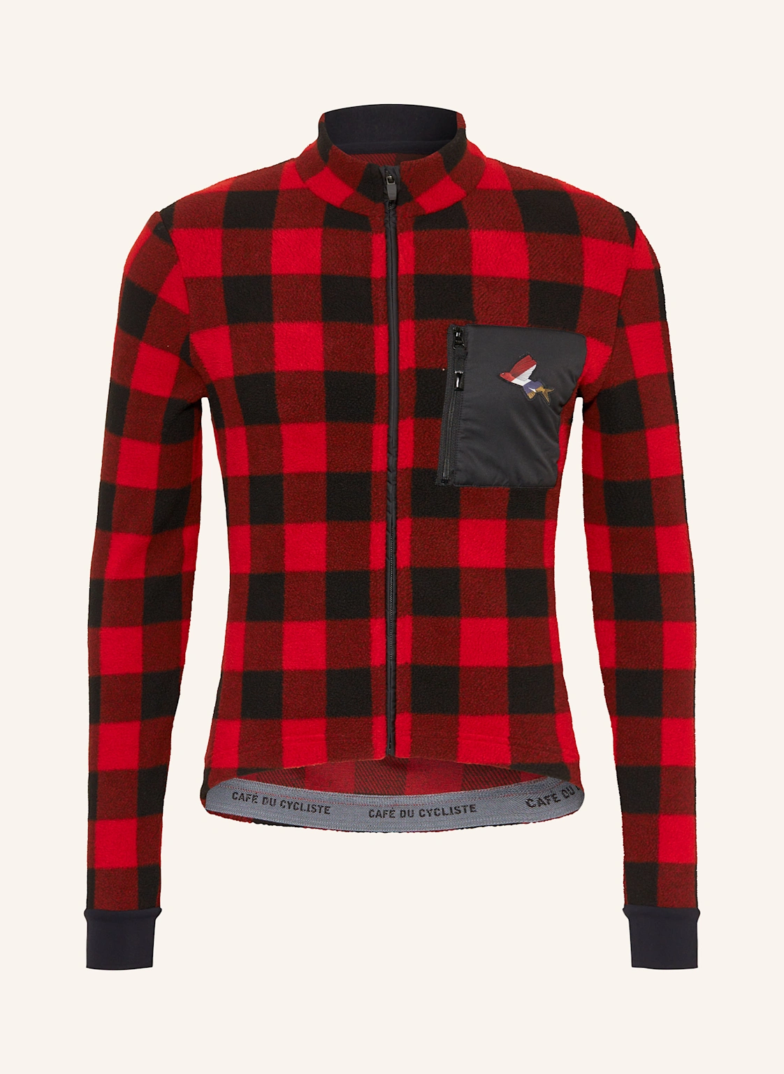 CAFÉ DU CYCLISTE Fleece-Radtrikot SOLANGE
