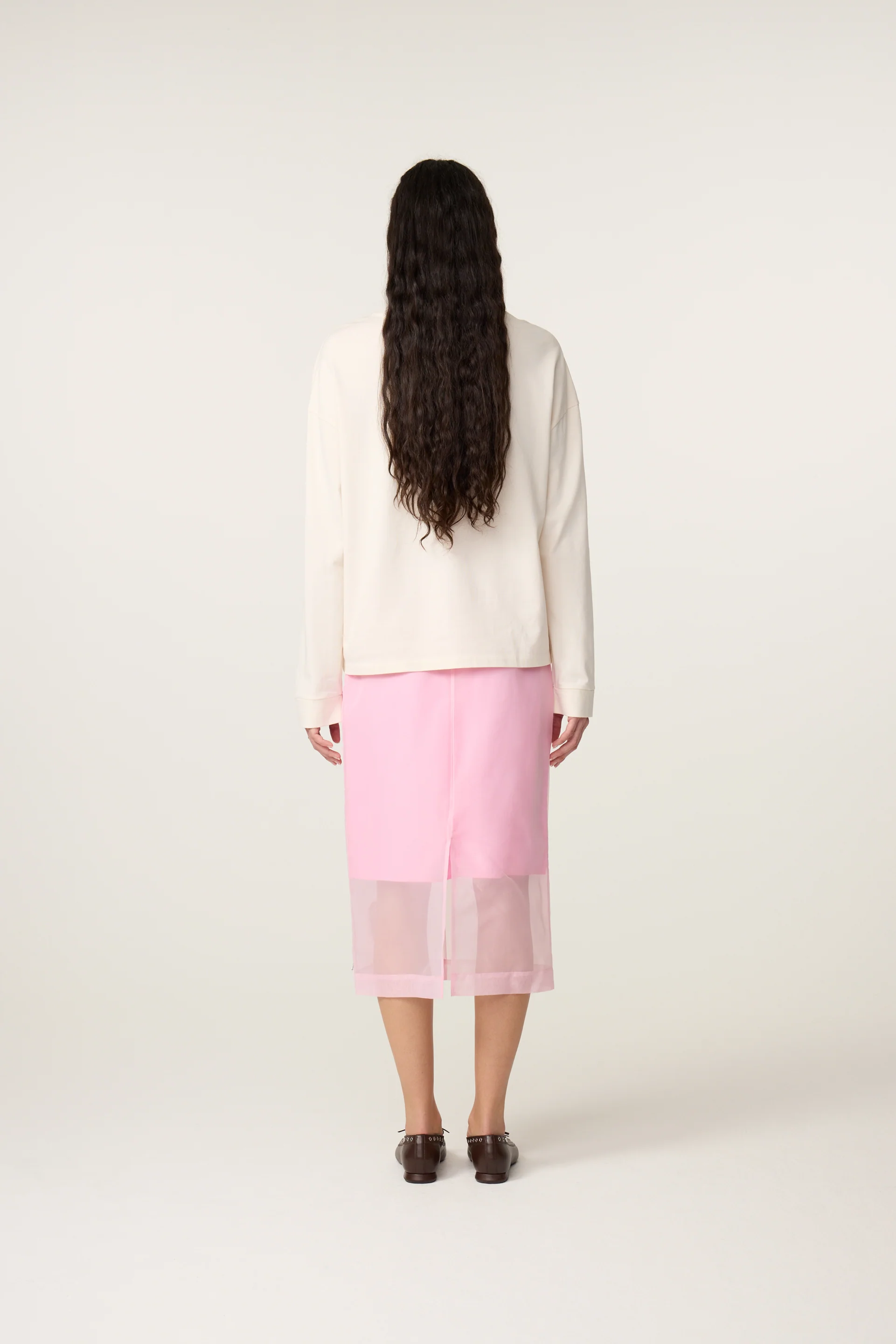Phileine Rose LS T-shirt | Cosy White