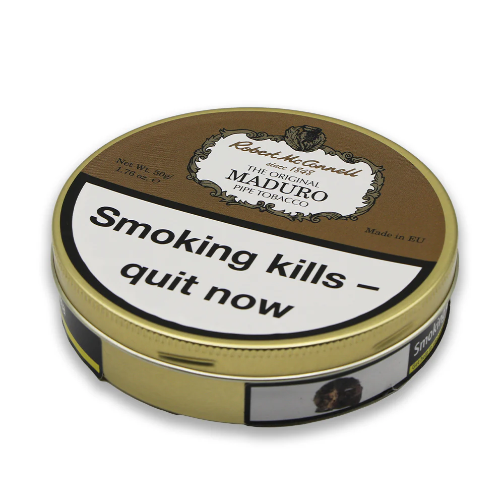 Robert McConnell MADURO Pipe Tobacco 50g Tin