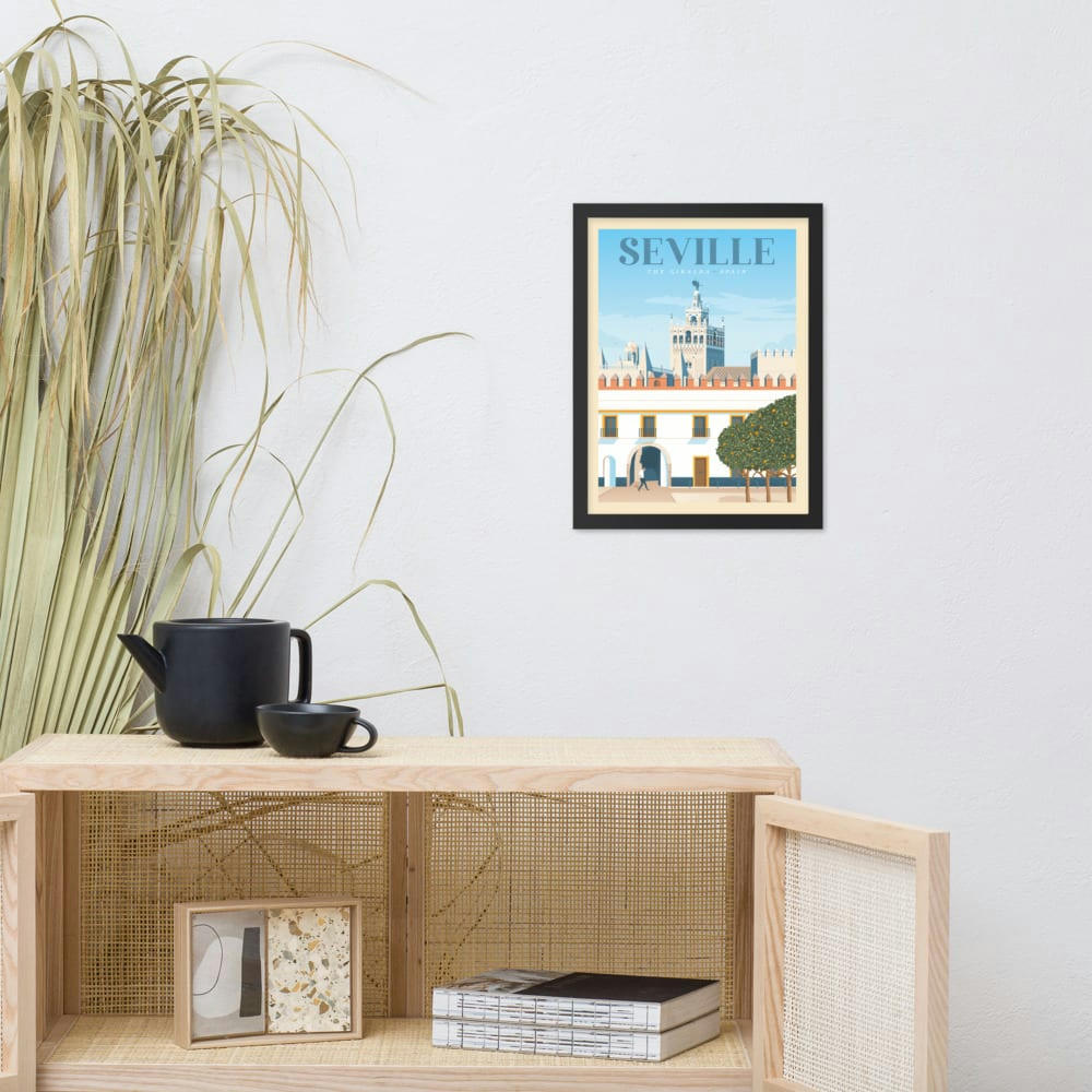 - Affiche Seville  21x29,7 cm