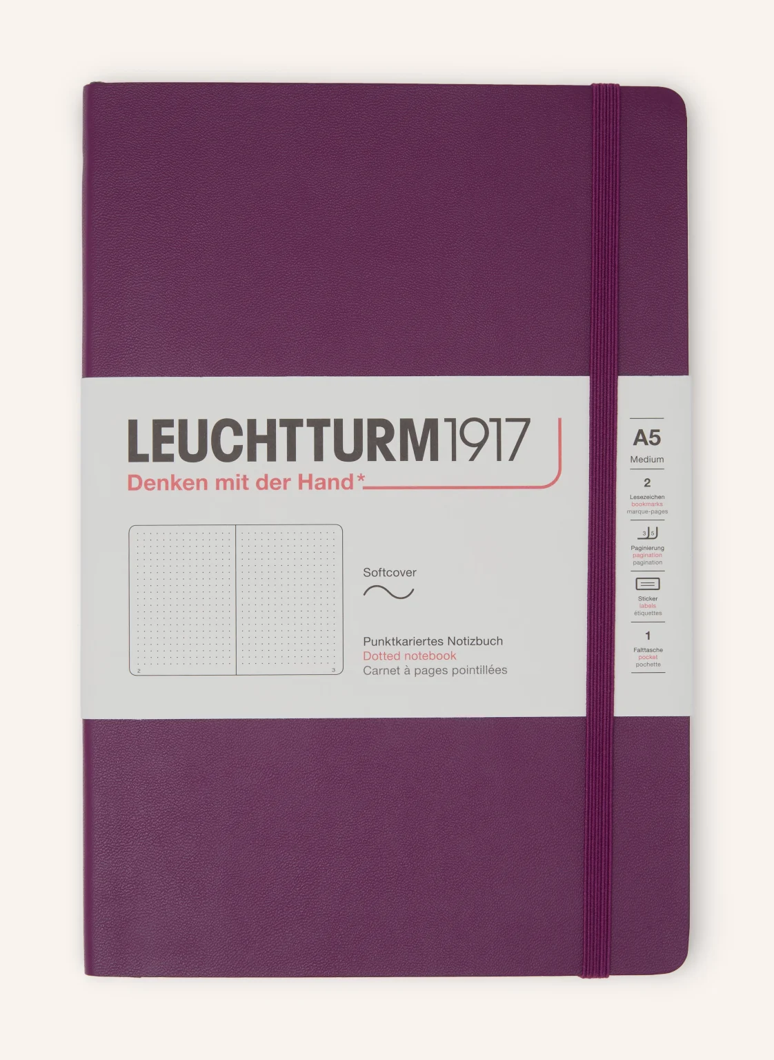LEUCHTTURM1917 Notizbuch MEDIUM SOFTCOVER