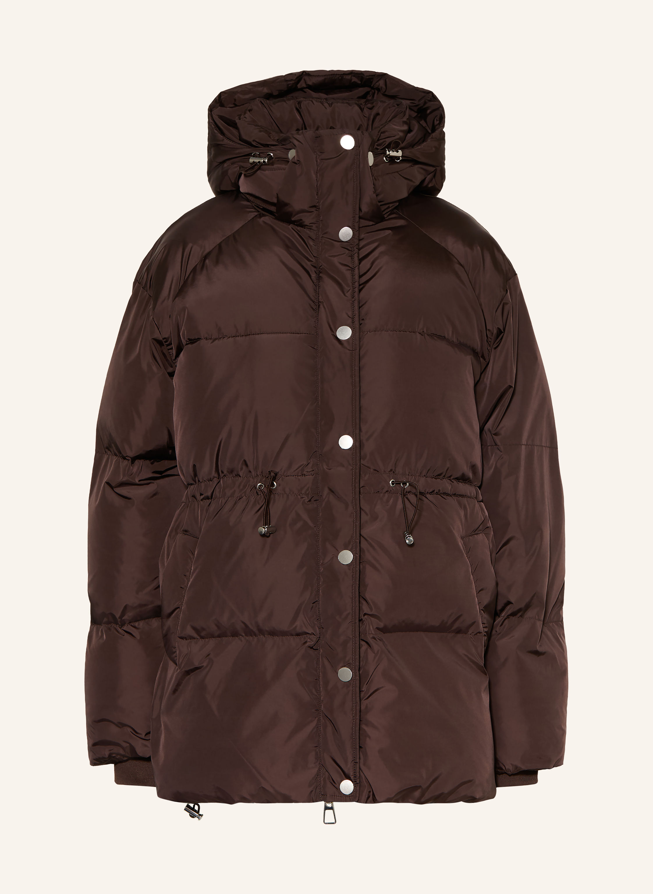 MRS & HUGS Steppjacke mit abnehmbarer Kapuze