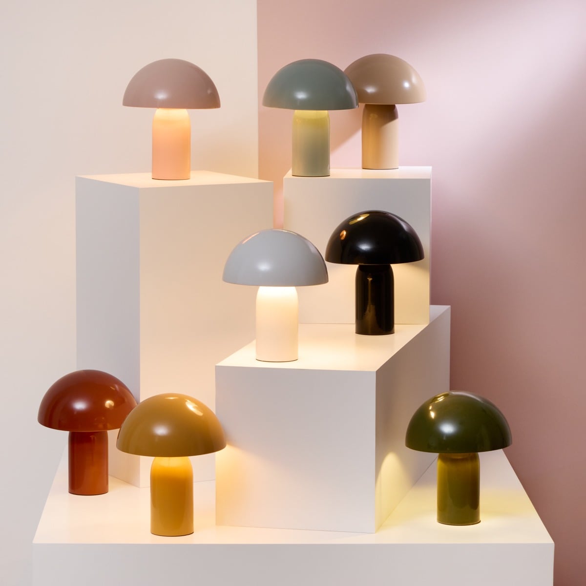 Lampa LITO zielona 20x24,5 cm