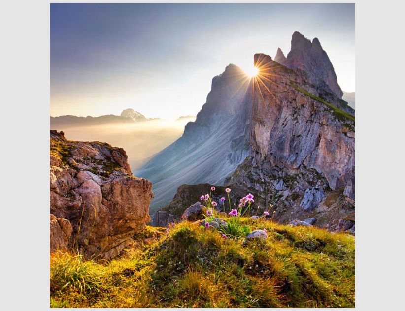 Bild Berglandschaft im Morgenlicht