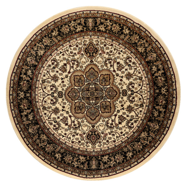 Dywan ROYAL ADR wzór 521 karmelowy koło 120 cm