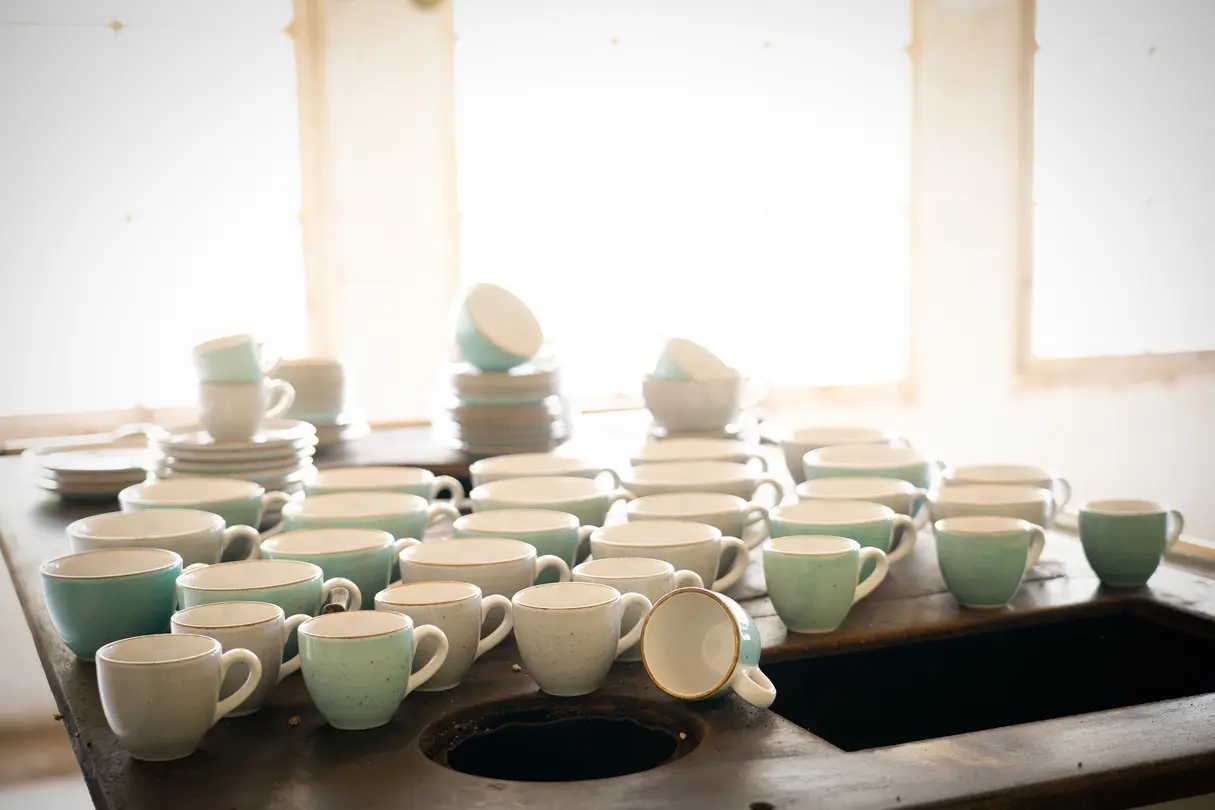 Kaffeetasse 8-teilig Vintage Nature