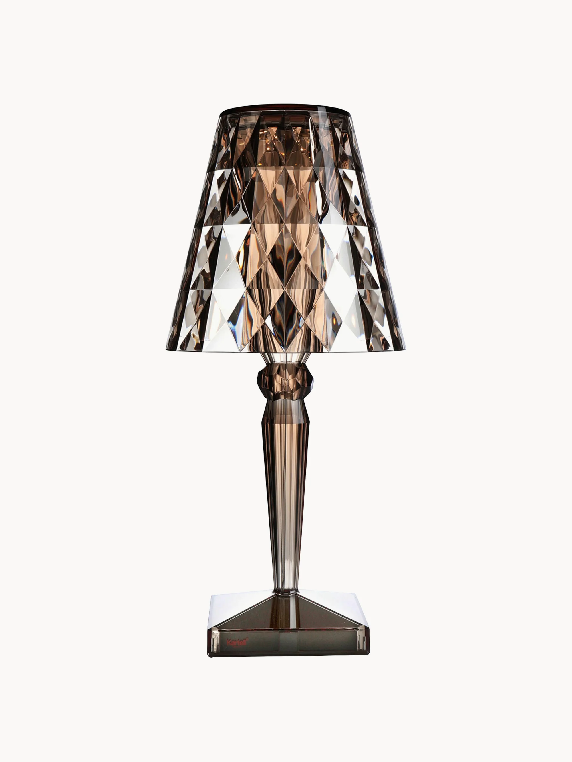 Mobile dimmbare LED-Tischlampe Big Battery, H 37 cm