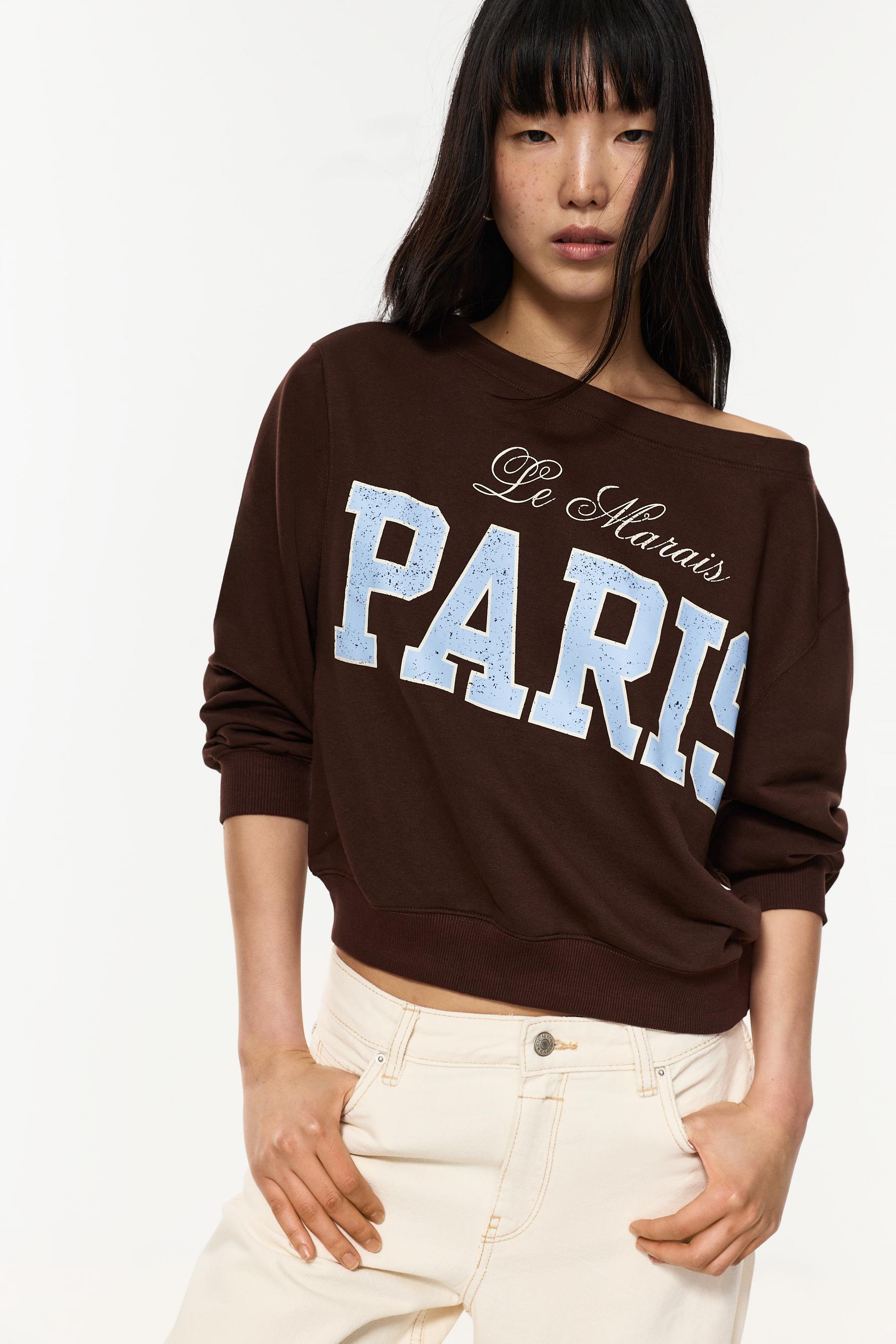 Sudadera estampada