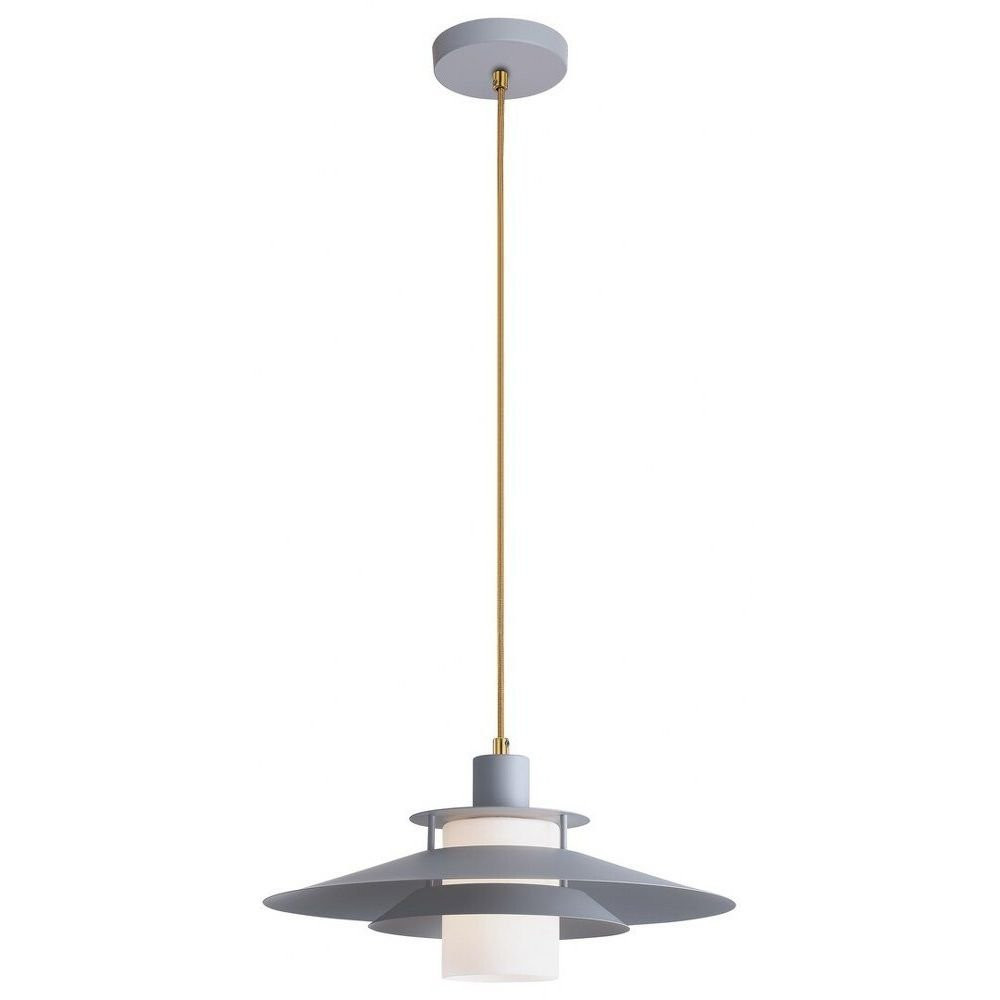 Lampa wisząca popielato-biała Cameron 1xE27x40W wym: 170x40x40 cm Rabalux