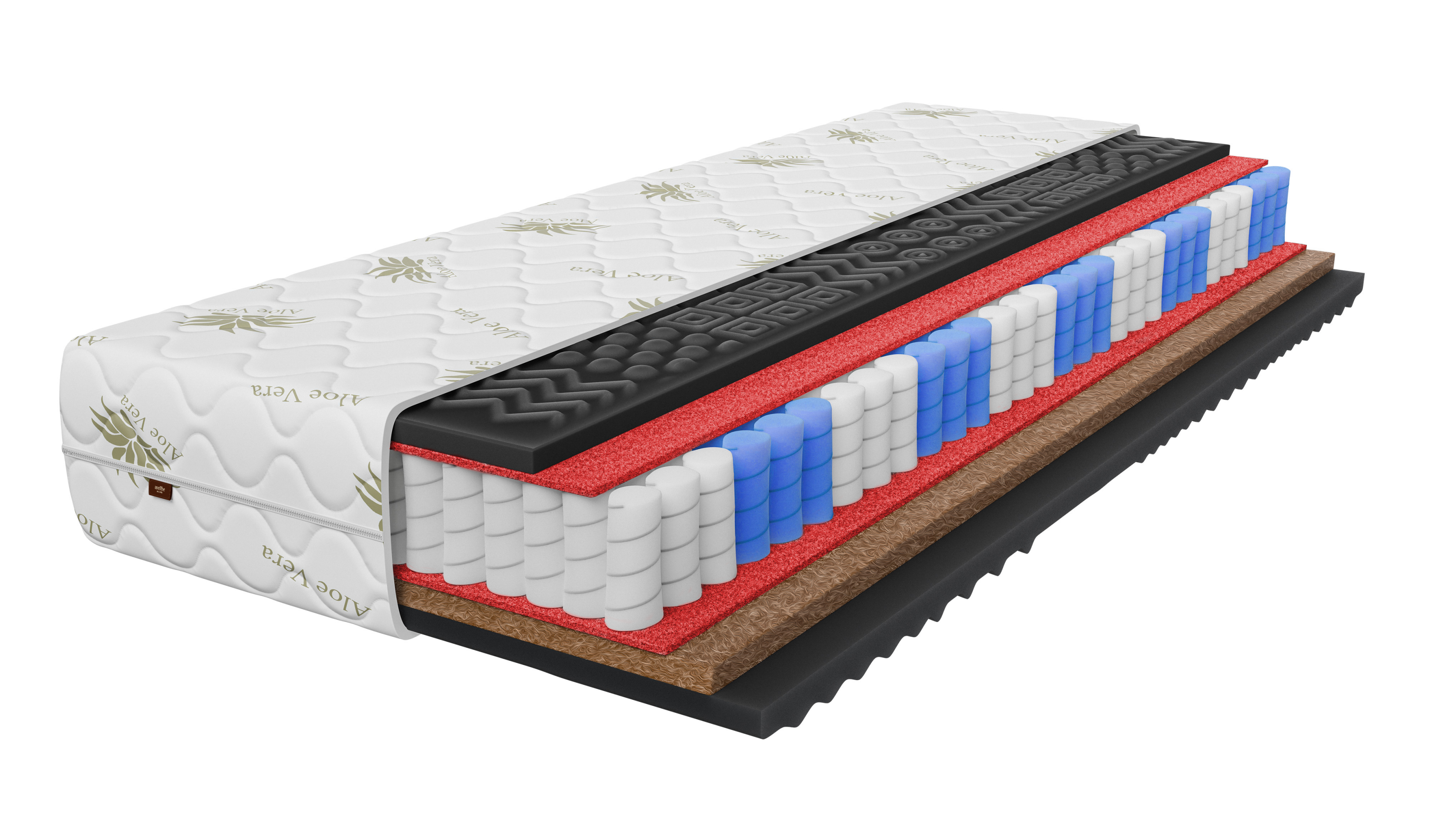 Materac kieszeniowy BLACK PRESTIGE 80x200 wysokość 24 cm H4/H3