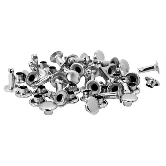 Hohlnieten, 7 x 3 x 9 mm, Kappe 7 x 3, Aluminium, 25 Stk.