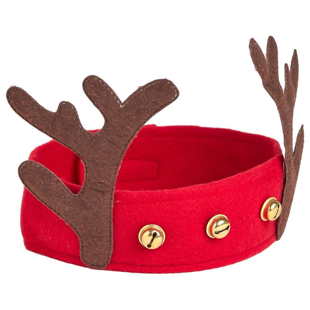 Bandeau renne de No&euml;l avec grelots