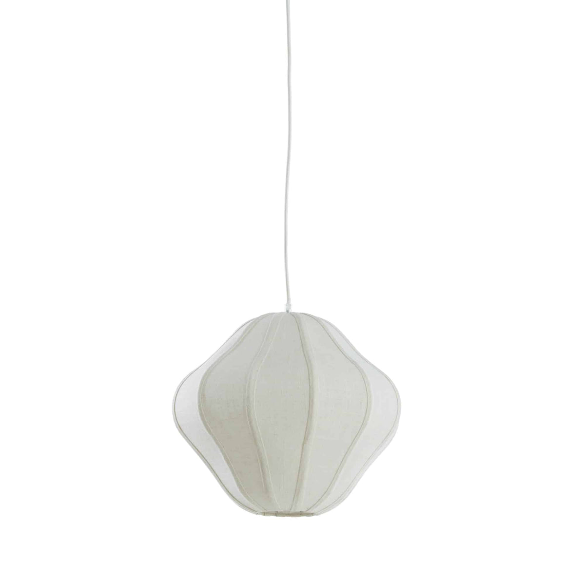 Light & Living hanglamp Sukau - wit - Ø38.5cm
