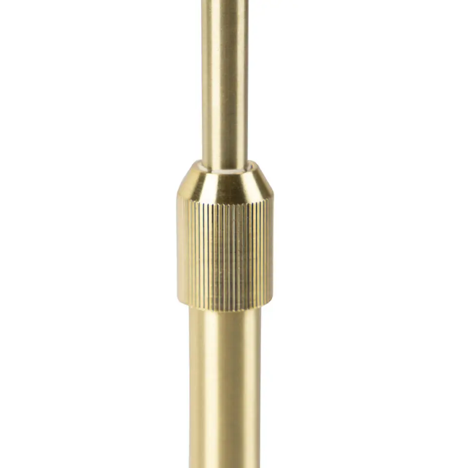 Qazqa tafellamp parte goudkleurig e27