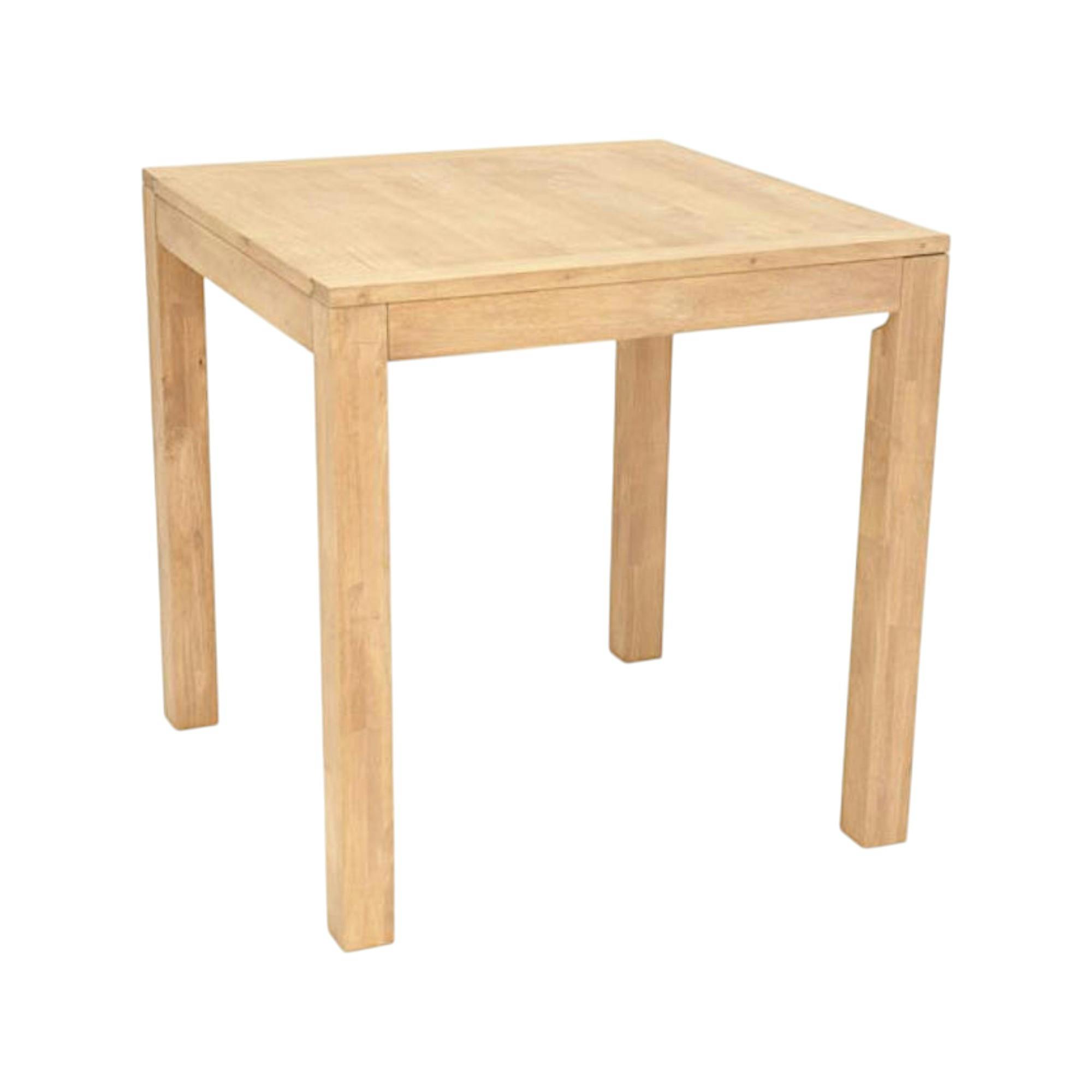 Table de bar hévéa 90cm OLGA