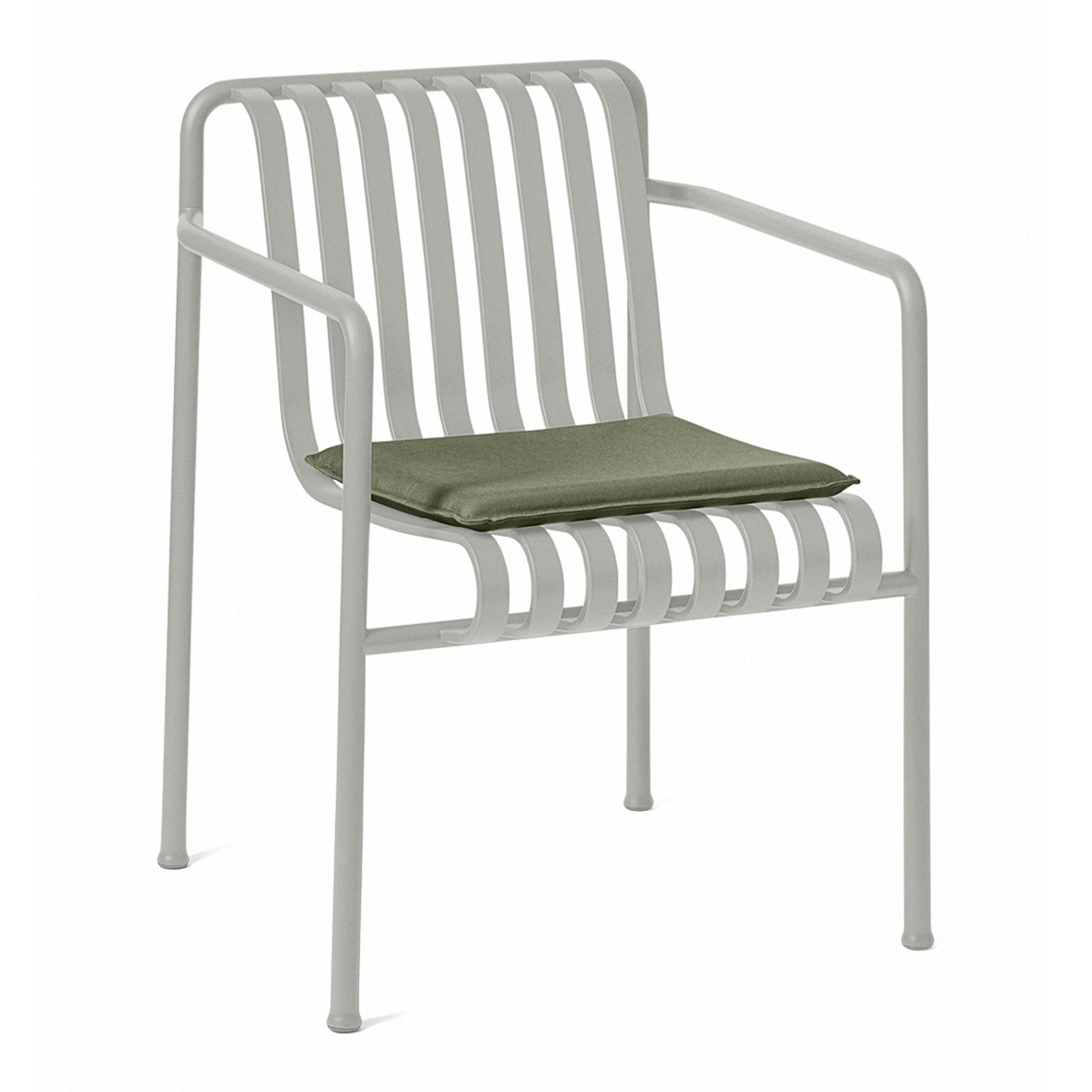 HAY Palissade Seat Kussen voor Tuinstoel - Olijfgroen