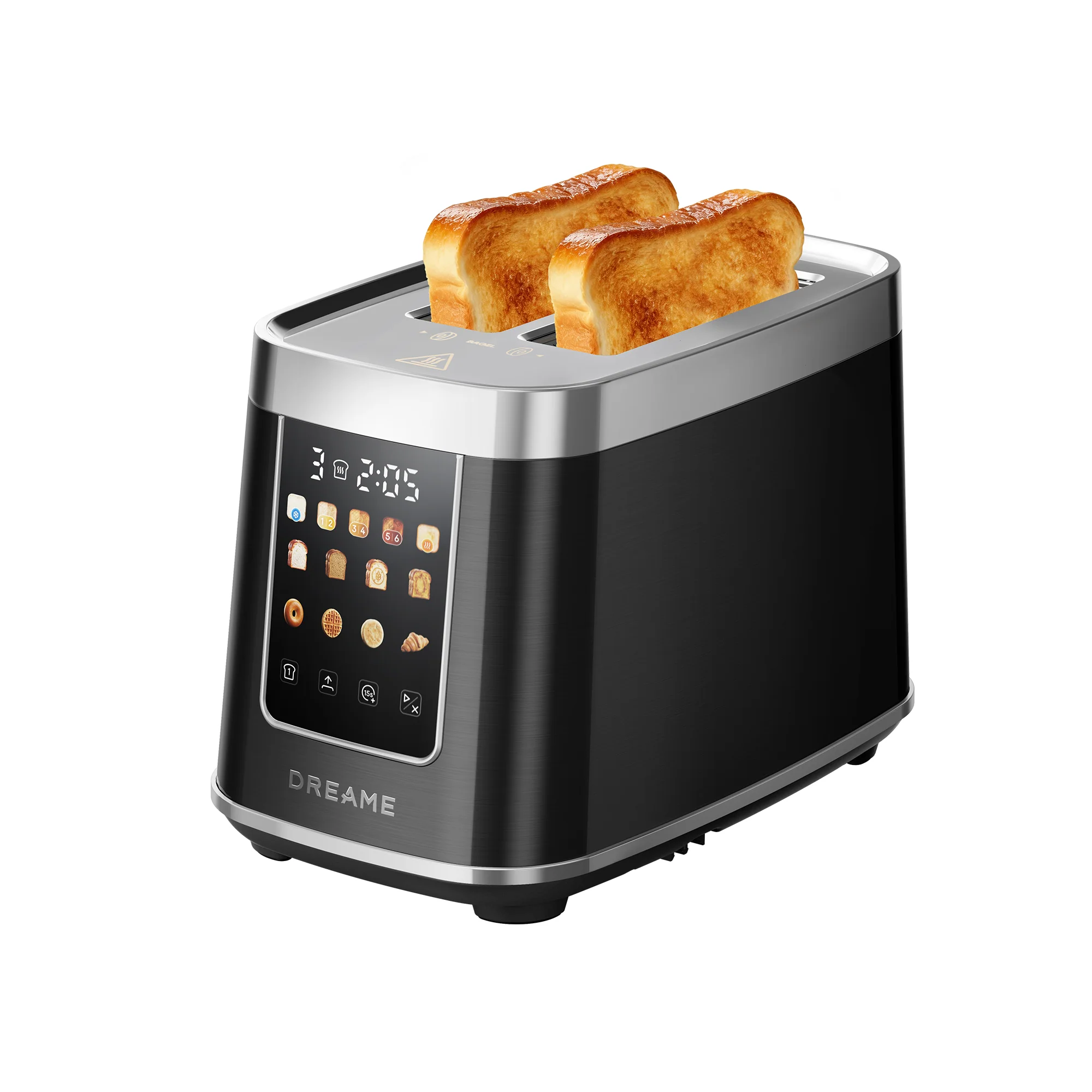 Grille-pain intelligent ToastControl™ Noir