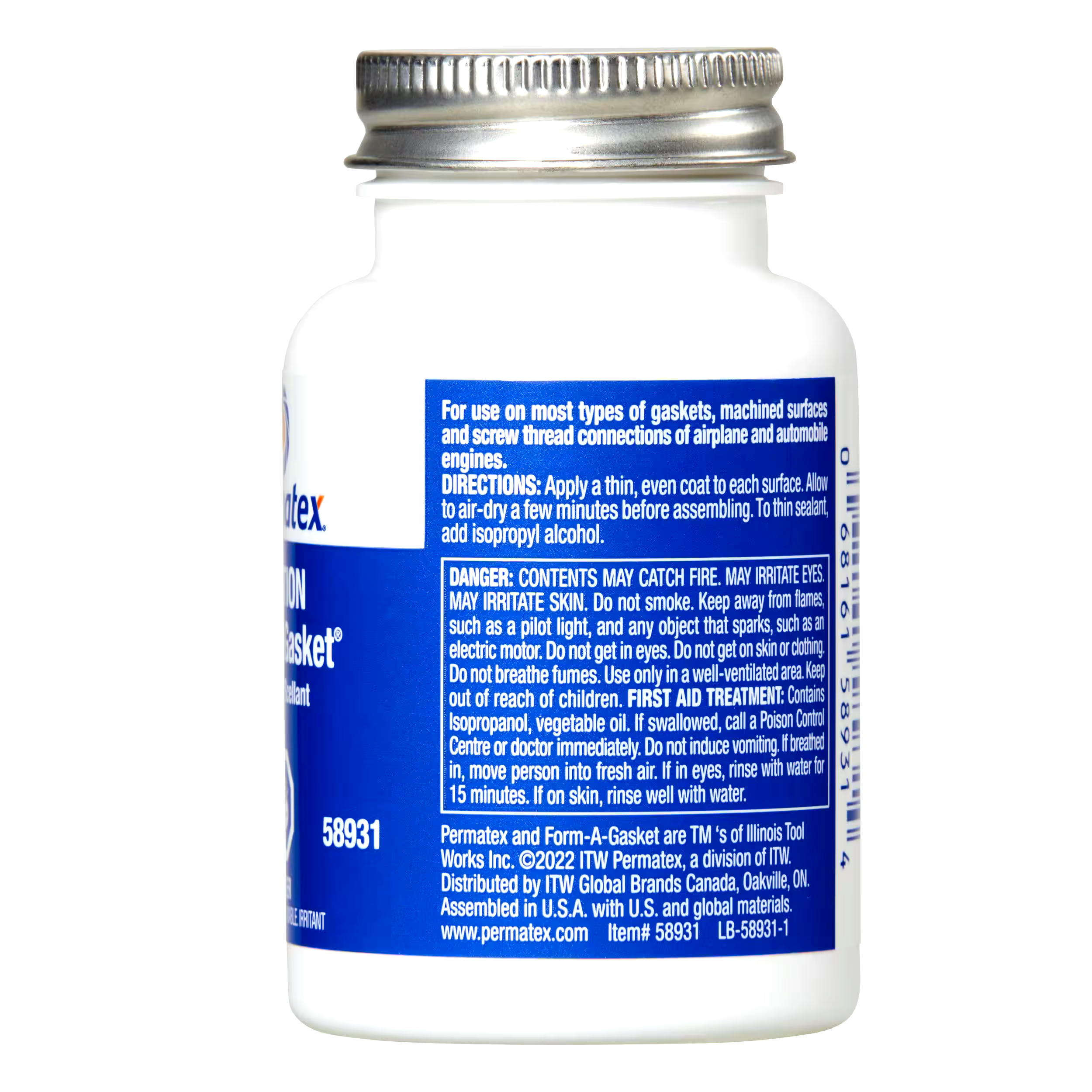 Permatex® Aviation Form-A-Gasket Sealant Liquid 3H, 118-mL